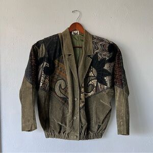 Vintage Mary Olive Green Blazer (XL)